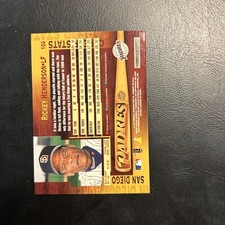 Cns 1997 Pinnacle #104 Rickey Henderson, San Diego Padres