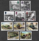 STEAM TRAINS  RAILWAYS ROYAL MAIL SETS MNH 1985 & 1994