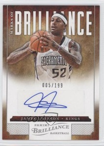 2012-13 Panini Brilliance Marks of Brilliance /199 James Johnson #189 Auto