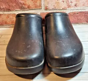 KLOGS SCHUHE breite Damen rutschfeste Clogs schwarz Pflege Küche Arbeit 11W - Bild 1 von 6