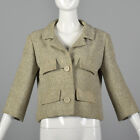 L1960s Balenciaga Haute Couture Numbered Tweed Jacket Classic Designer Timeless