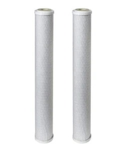 20" Carbon Block Water Filter for RO Water Filter Housings x2 - Picture 1 of 3