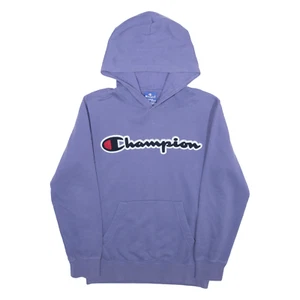 CHAMPION Girls Purple Hoodie L - Picture 1 of 6