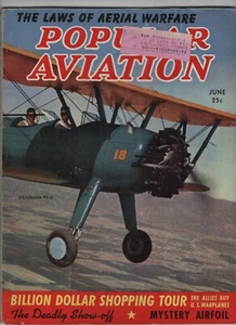 June 1940 Popular Aviation Magazine - Picture 1 of 3