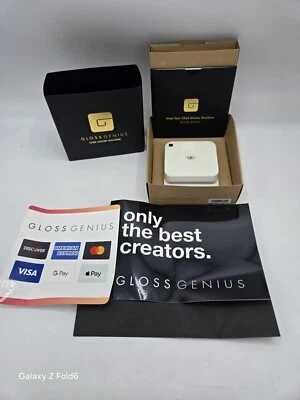 Credit Card Reader Gloss Genius Chief Money Machine Bleach It Baby (White)