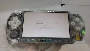 Sony PSP-3000 Playstation Portable Handheld Console Clear Shell Custom - Picture 1 of 11