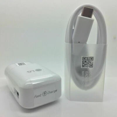 LG MCS-H05WD Original Adaptive Fast Wall Charger with Type-C USB Cable - Image 1 of 3
