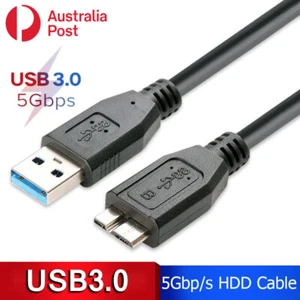 Super High Speed USB 3.0 A male to Micro B male extension cable - Picture 1 of 8