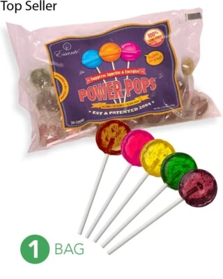 NEW 2.0 Power POPS  Variety Flavor Diet Candy Suppress Appetite  - 30ct Bag - Image 1 of 4