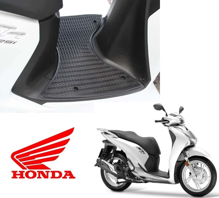TAPPETINO TAPPETO POGGIAPIEDI PER HONDA SH 125 - 150 I ABS 2012 - 2019 IN PVC N
