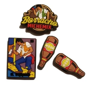 El Boracho 4 PC Shoe Charm Set! NEW! Croc Compatible! For Shoes, Bracelets, Cra - Bild 1 von 2