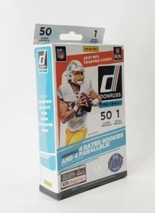 Tarjetas coleccionables de la NFL 2021 Donruss NFL fútbol americano colgante caja paquete de tarjetas - Imagen 1 de 5