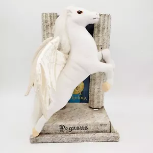 Mythologie Pegasus Plüschtier weißer Flügel Pferd 12 Zoll Stofftier Sababa Toys 2007 - Bild 1 von 12