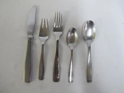GEORG JENSEN Denmark Modern Plata Stainless Silverware Flatware YOUR CHOICE - Image 1 of 3