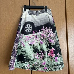 Falda de seda Prada talla 36 usada - Imagen 1 de 5