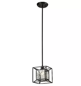 Lighting Cubix 1-light Pendent Drop Down Ceiling Chandelier - Picture 1 of 2