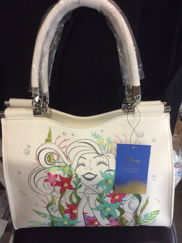 Bolso Cartera Floral Danielle Nicole Disney’s La Sirenita ~ Nuevo con Etiquetas Foto 1 de 1