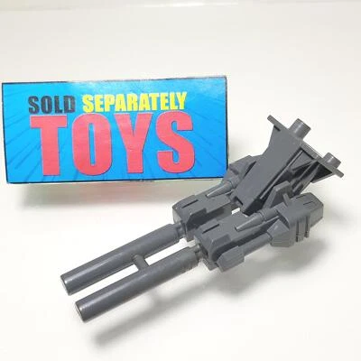 Transformers G1 Brawl DOUBLE BARREL GUN cannon 1985 Bruticus weapon accessory - Image 1 of 4