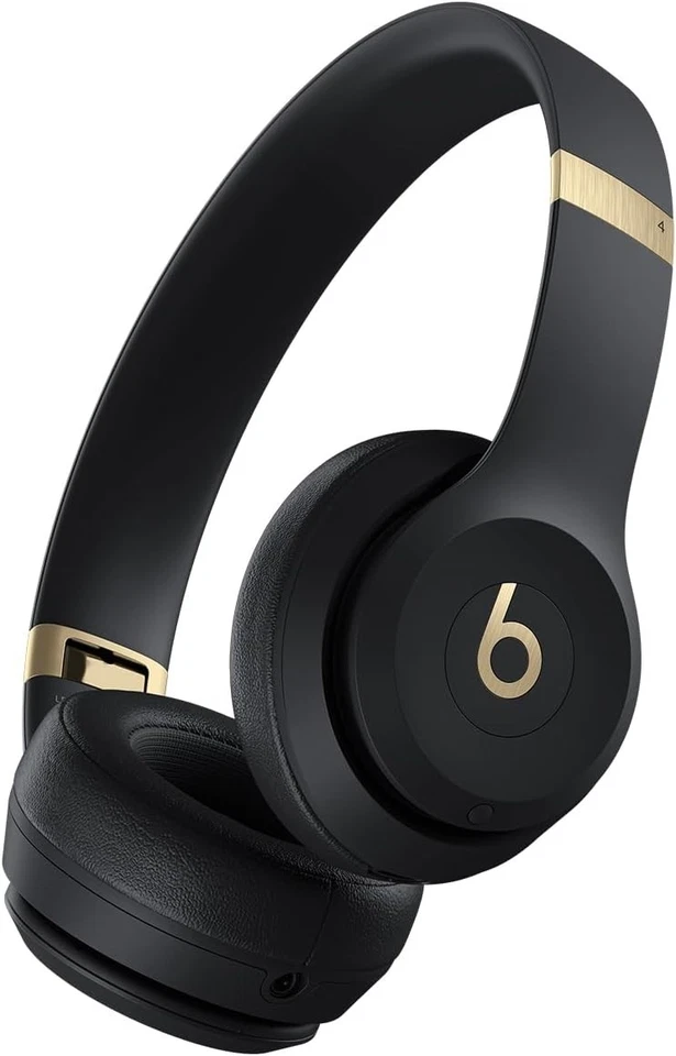 BEATS BY DR. DRE Beats Solo 4 Kabelloser Bluetooth On-Ear Kopfhörer, Apple & Android Gold *NEU*