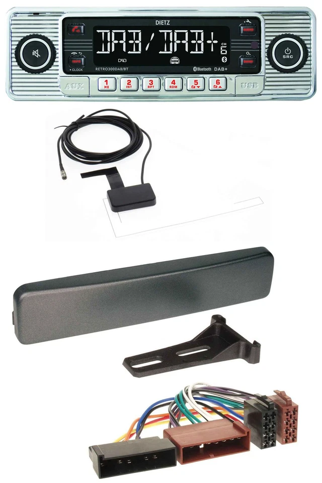 Dietz Bluetooth USB MP3 DAB Autoradio für Ford Cougar Fiesta Mondeo Focus Puma a - Bild 1 von 4