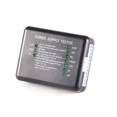 Power Supply Testing Device Power Diagnostic Tool with 12V 5V 3.3V Display - Image 1 of 4