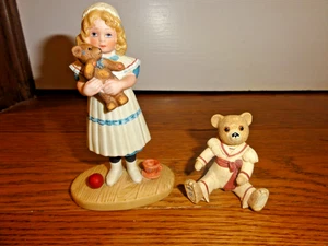 Estatuilla de colección Jan Hagara Anne más un mini oso coleccionables - Imagen 1 de 10