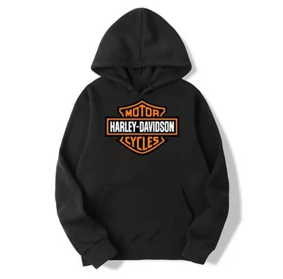Harley Davidson Motorcycles Premium Mens Sweatshirt Hoodie S M L XL 234XL - Image 1 of 4
