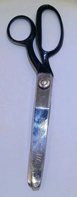 Vintage Wiss 9" Pinking Shears Scissors Sewing Craft Zig Zag Cut Fast Ship! - Image 1 of 4