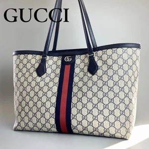 Gucci Tote Bag Ophidia GG Shelly Double G Used - Picture 1 of 20