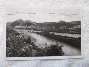 Postal vintage 1953 Siebengebirge ALEMANIA RPPC - Imagen 1 de 2