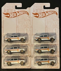 6x 2020 Hot Wheels 52 Anniversary Pearl & Chrome '55 Chevy Bel Air Gasser Lot - Bild 1 von 1