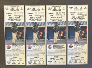 Vintage Chicago White Sox Tickets Sox vs. Detroit April 23, 1999 - Sox Win 5-0 - Picture 1 of 2