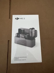 New DJI Mic 2 (2 TX + 1 RX + Charging Case) All-in-one Wireless Microphone - Picture 1 of 3