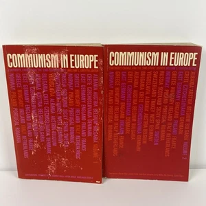 Communism In Europe Volumes 1 & 2 Paperback 1st Paperback Edition MIT Press 1967 - Picture 1 of 21