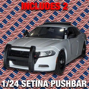1/24 Motormax 2018 Charger Wraparound Pushbar (Setina) INCLUDES 2 - Picture 1 of 6