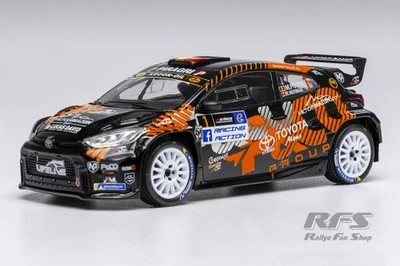 Toyota GR Yaris Rally2 Maxime Vasino Rally Rally Ypres 2024 1:43 IXO RAM 959 - Immagine 1 di 2