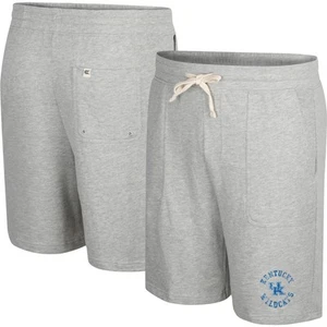 Men's Colosseum Heather Gray Kentucky Wildcats Love To Hear This Terry Shorts - Picture 1 of 3