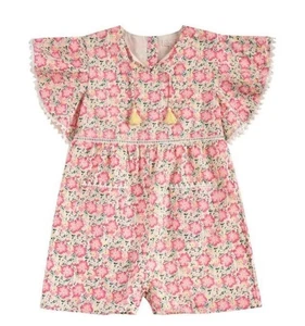 NWT! LOUISE MISHA Girls Mayalia Jumpsuit Pink Meadows Size 8 - Picture 1 of 8