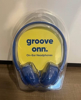 Groove Onn Wireless On-Ear Headphones Blue, Model AAABLU100002867 - Image 1 of 3