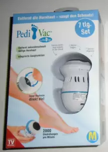 ELEKTRISCHER HORNHAUTENTFERNER PEDIVAC Horn-Haut-Entferner Hornhaut NEU Pediküre - Bild 1 von 4