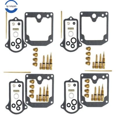 4X Carburetor Rebuild Kit for Kawasaki KZ1000 LTD 1977-1980 - Image 1 of 2