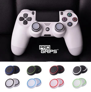2 x Pro Grips™ Thumb Stick Cover Grips Caps For Sony PS4 PS3 Controller Joystick - Picture 1 of 25