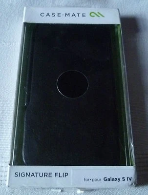 Case-Mate CM027221 Signature Flip Case for Samsung Galaxy S4 - Black - Image 1 of 4