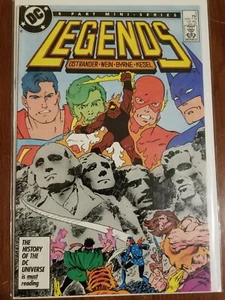 DC Legends #3 VF+ 1st Appearance Of Suicide Squad Led By Amanda Waller - Picture 1 of 1