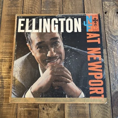 DUKE ELLINGTON & ORCH ~ Ellington at Newport BIG BAND Vinyl LP Record - Image 1 of 4