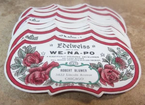 Lot of 50 Old Vintage 1920's - WE-NA-PO - Beauty Cream - LABELS - Robert Blumer - Picture 1 of 1