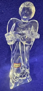 Baccarat Nativity Angel singing with song book --no box - Picture 1 of 2