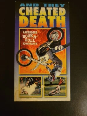 And They Cheated Death VHS Punk Rock Motocross Daredevils *BUY 2 GET 1 FREE* - Image 1 of 2