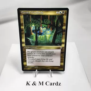 MTG - Ice Age - Flooded Woodlands - Rare - LP+ NM - Picture 1 of 3