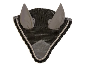 Pferd Diamant Fliegenschleier Ohrhaube Professional’s Choice Pferd grau gehäkelt - Bild 1 von 3